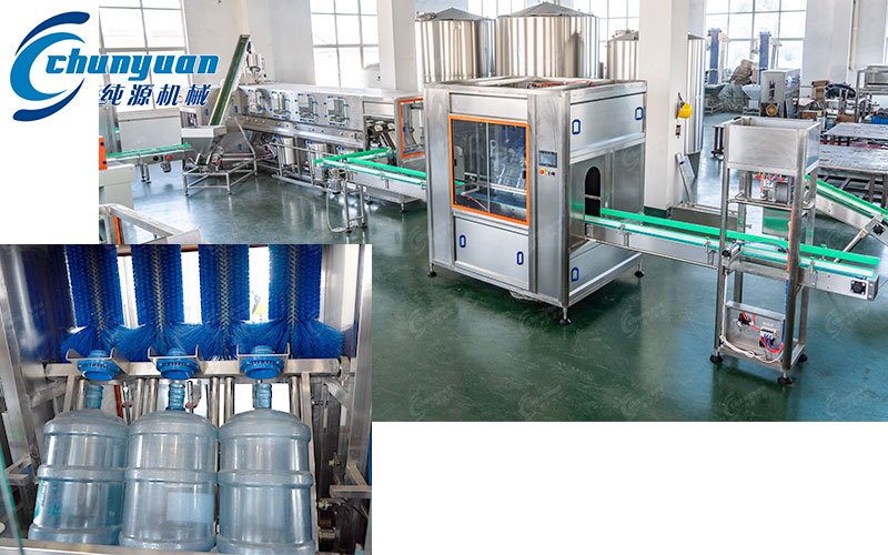 5加侖桶裝水灌裝生產(chǎn)線(xiàn)-6